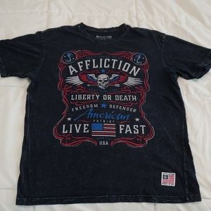 Affliction t-shirt size XL